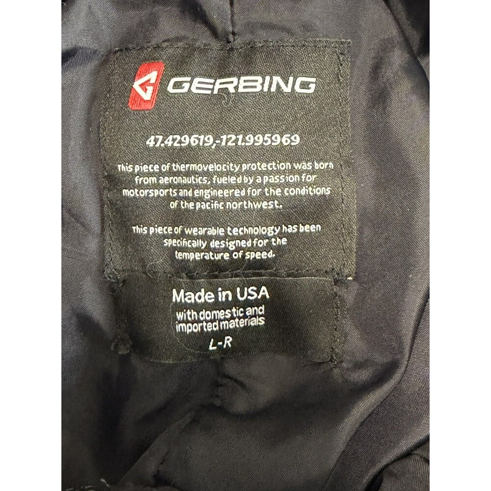 Gerbings Heated Clothing Mens Black Pants Snowmobile Motorcycle Size L R - Picture 4 of 6